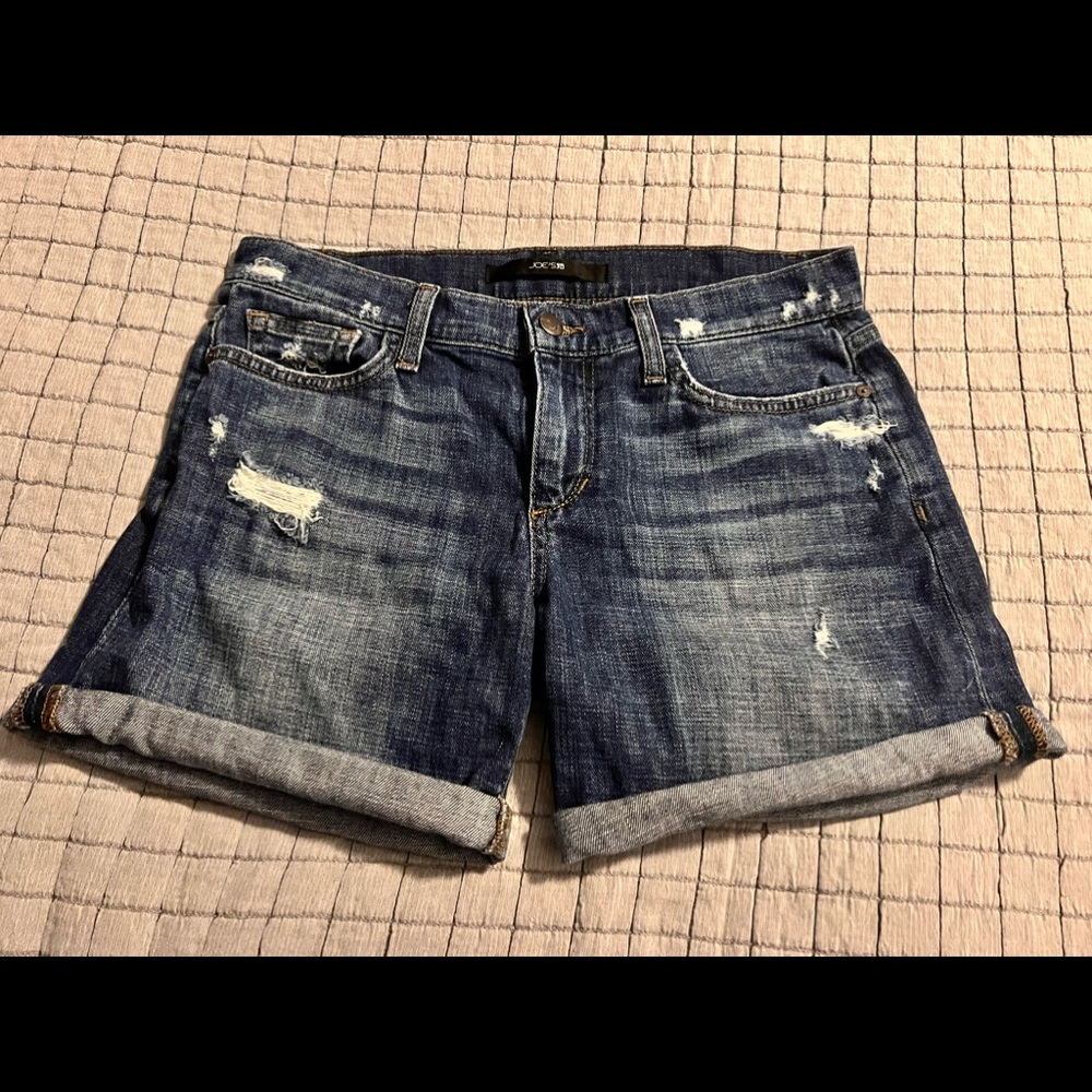Joe’s Jeans Denim Distressed Shorts